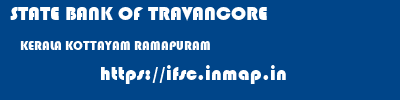 STATE BANK OF TRAVANCORE  KERALA KOTTAYAM RAMAPURAM   ifsc code